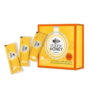 Orgânico Mel com Pólen Natural R-Jelly 24 sache