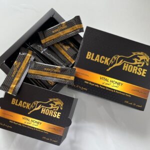 Black Horse Vital Honey 10gm 12 Sache